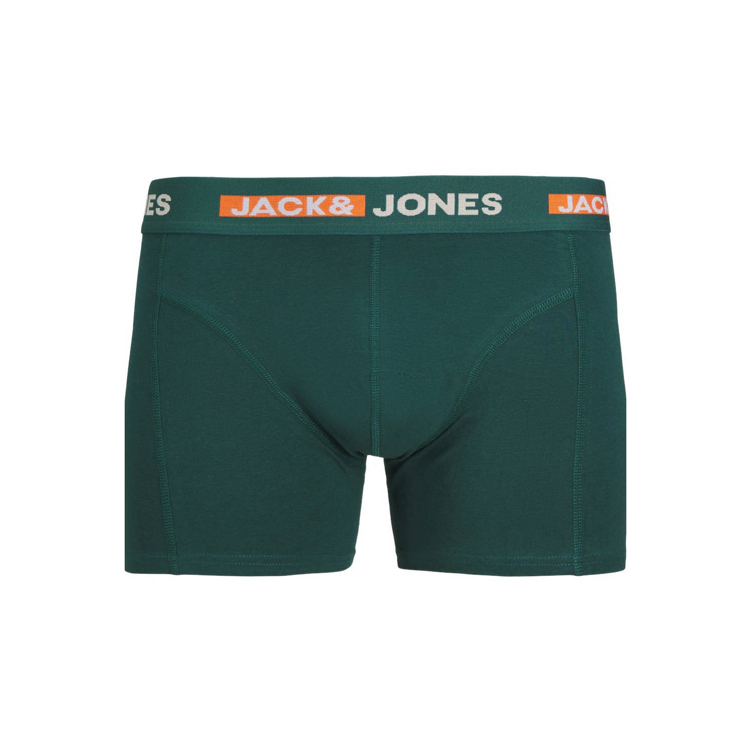 JACK & JONES JUNIOR boxershort JACSCOTT set van 3 groen donkerblauw zwart