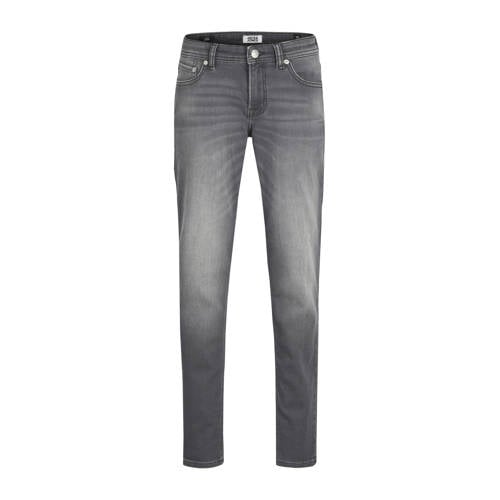 JACK & JONES JUNIOR slim fit jeans JJIGLENN JJORIGINAL grey denim afbeelding