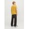 JACK & JONES JUNIOR T-shirt JJELOGO met logo honinggeel