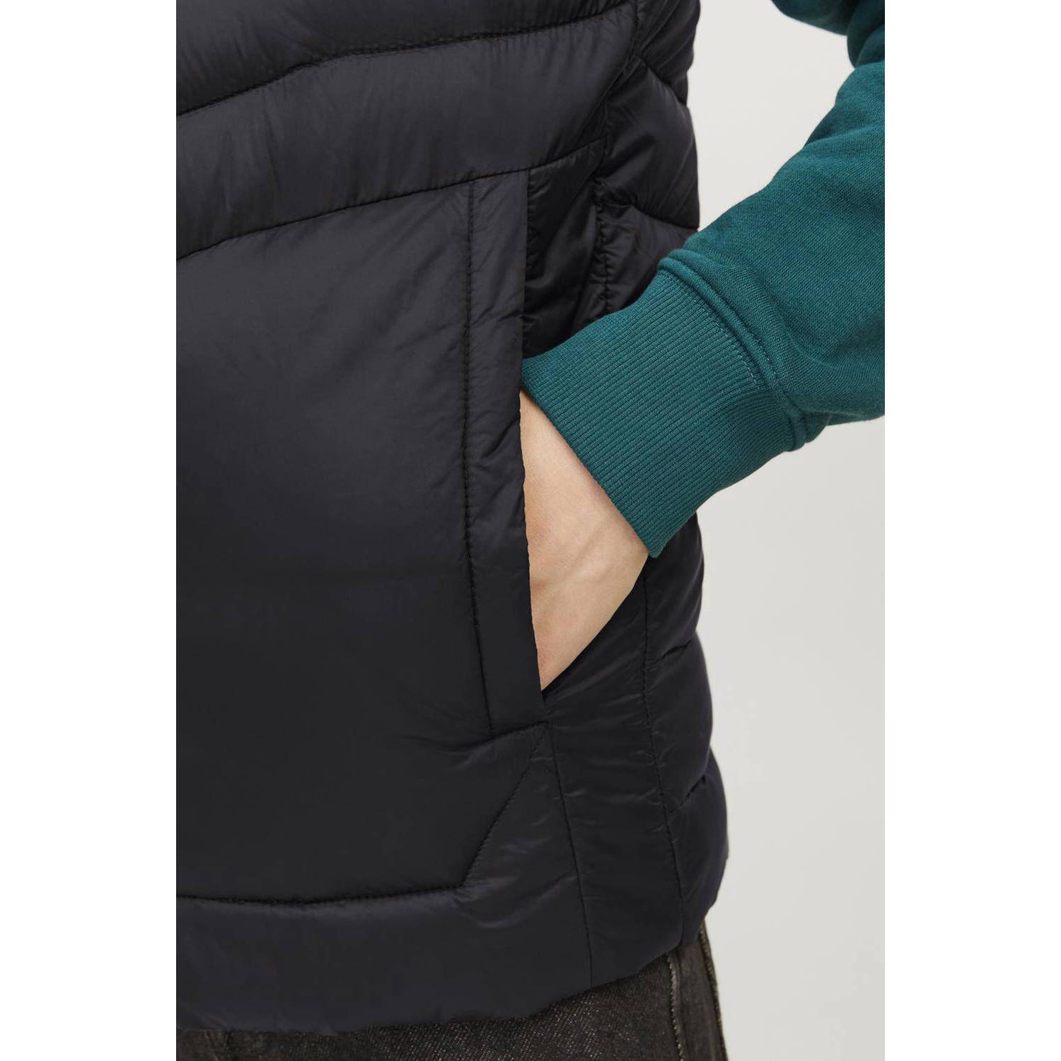 JACK & JONES JUNIOR bodywarmer JJESPRINT zwart