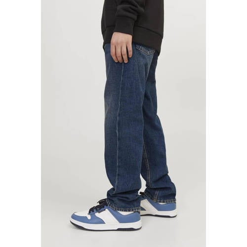 JACK & JONES JUNIOR relaxed fit jeans JJICHRIS JJORIGINAL blue denim mf afbeelding