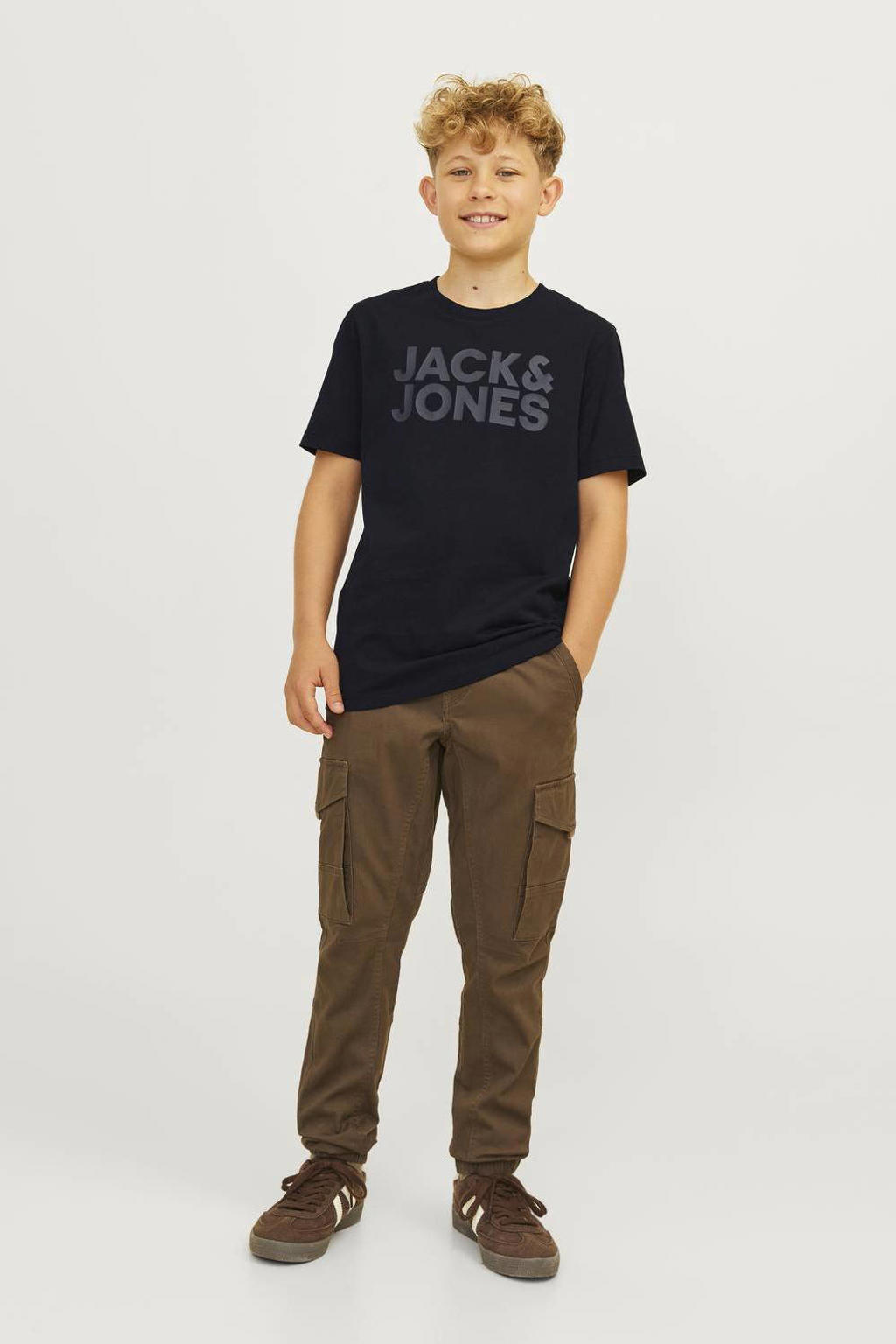 JACK & JONES JUNIOR T-shirt JJECORP met tekst