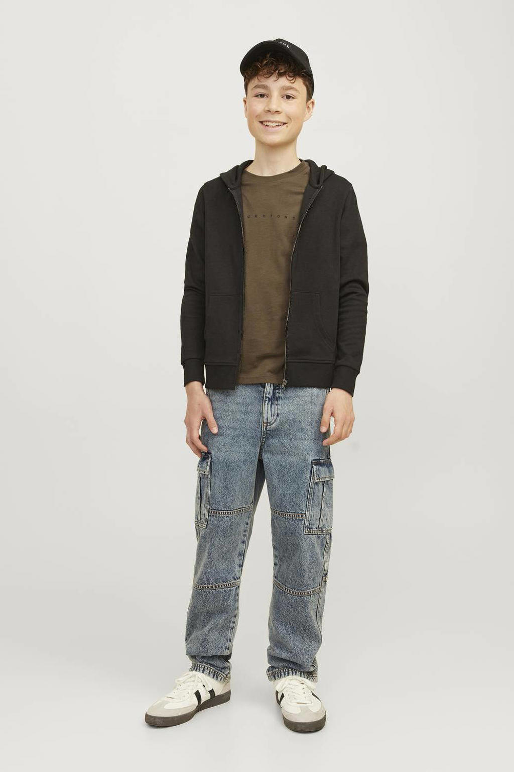 JACK & JONES JUNIOR T-shirt JJESTAR met tekst