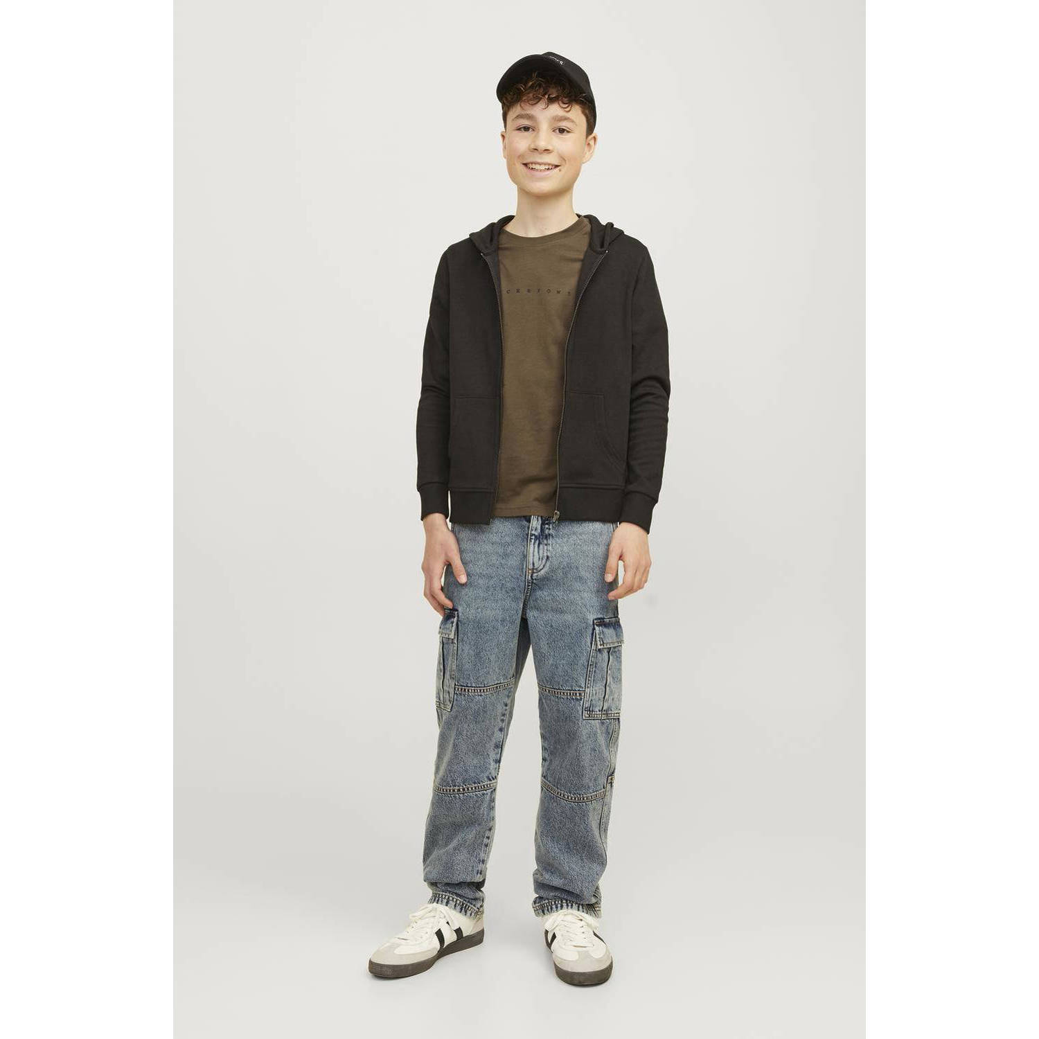 JACK & JONES JUNIOR T-shirt JJESTAR met tekst