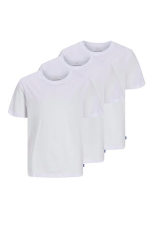 T-shirt - wit (set van 3)