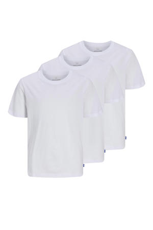T-shirt - wit (set van 3)