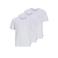 JACK & JONES JUNIOR T-shirt - wit (set van 3)
