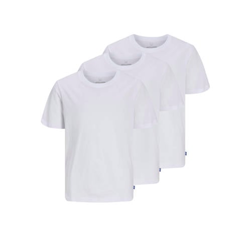 JACK & JONES JUNIOR T-shirt - set van 3 wit afbeelding