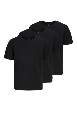 T-shirt - zwart (set van 3)