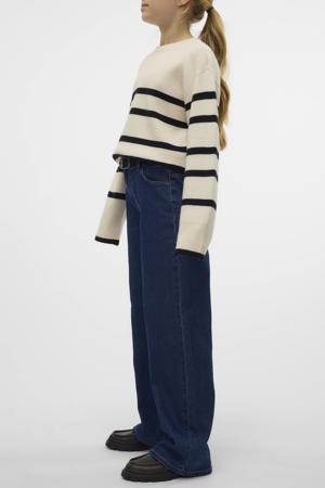 wide leg jeans VMDAISY dark blue denim