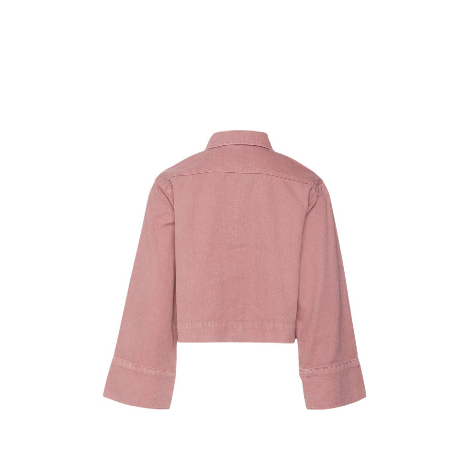 VERO MODA GIRL jasje VMKITT donkerroze