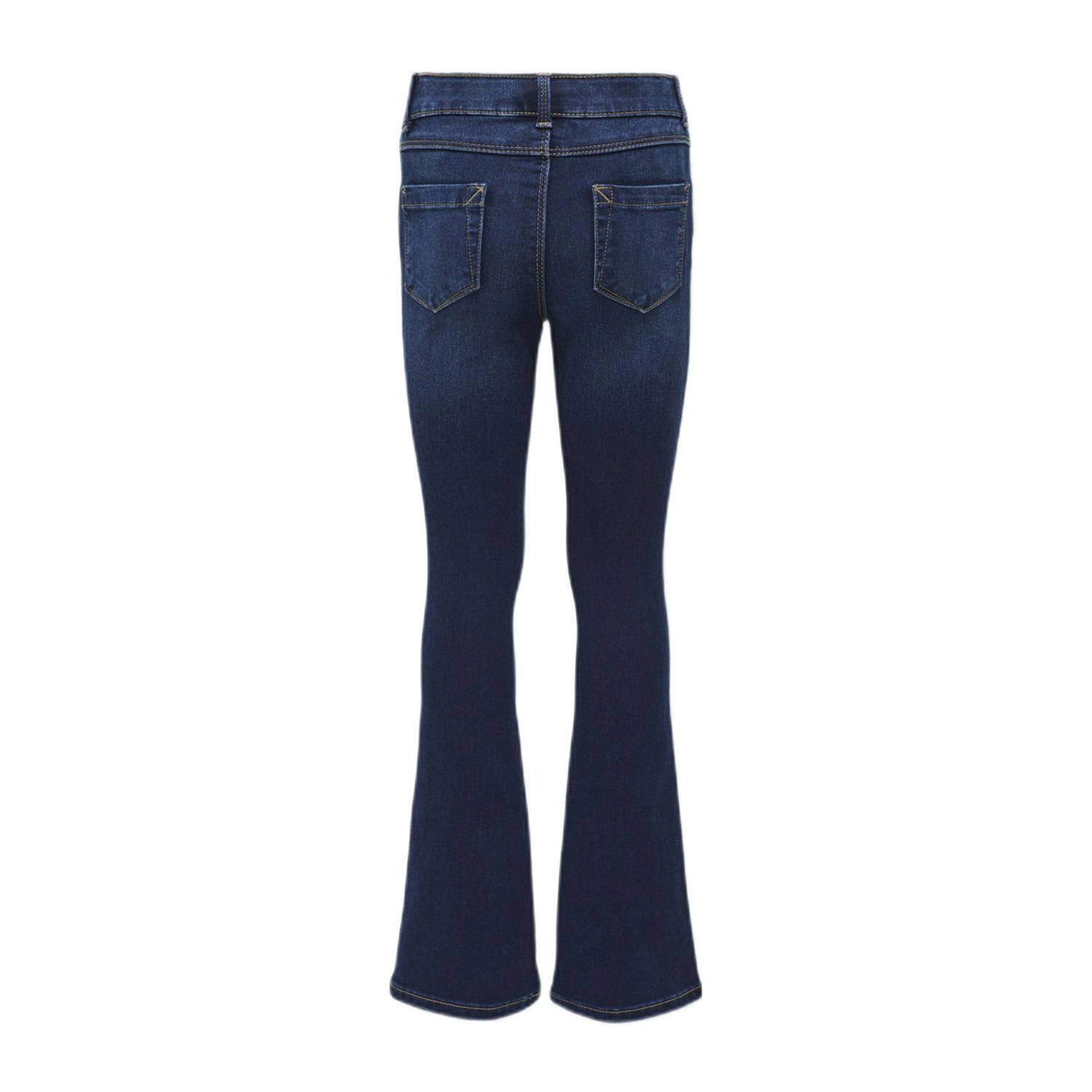 ONLY KIDS GIRL flared jeans KOGROYAL dark blue denim