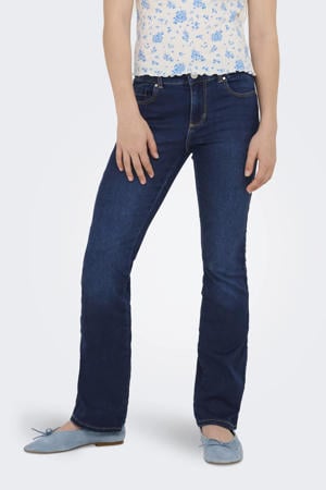 flared jeans KOGROYAL dark blue denim
