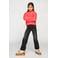 KIDS ONLY GIRL wide leg jeans - zwart