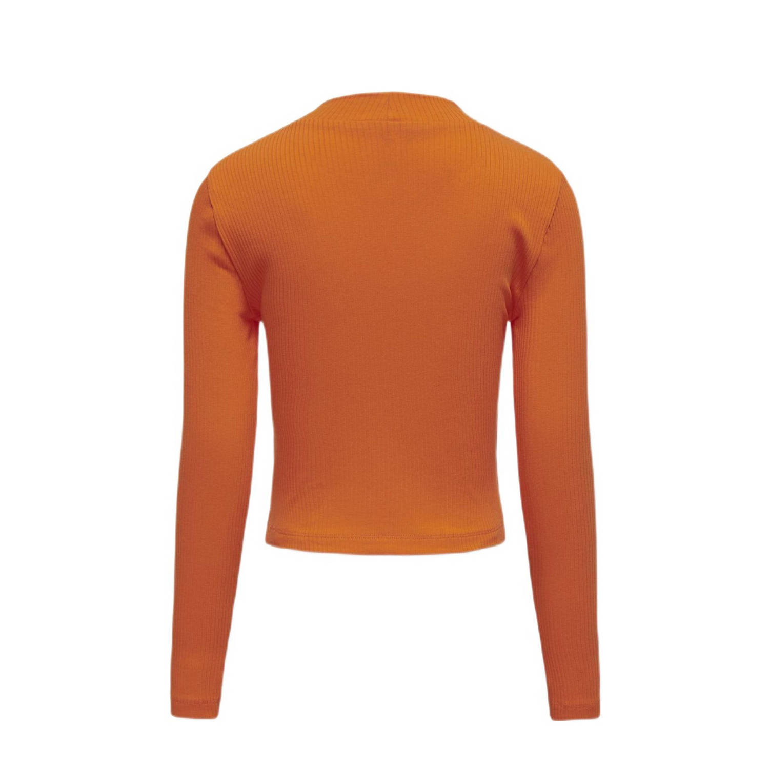 ONLY KIDS GIRL longsleeve KOGLINEA LIFE warmoranje