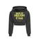 KIDS ONLY GIRL hoodie KOGDIANA met printopdruk donkergrijs