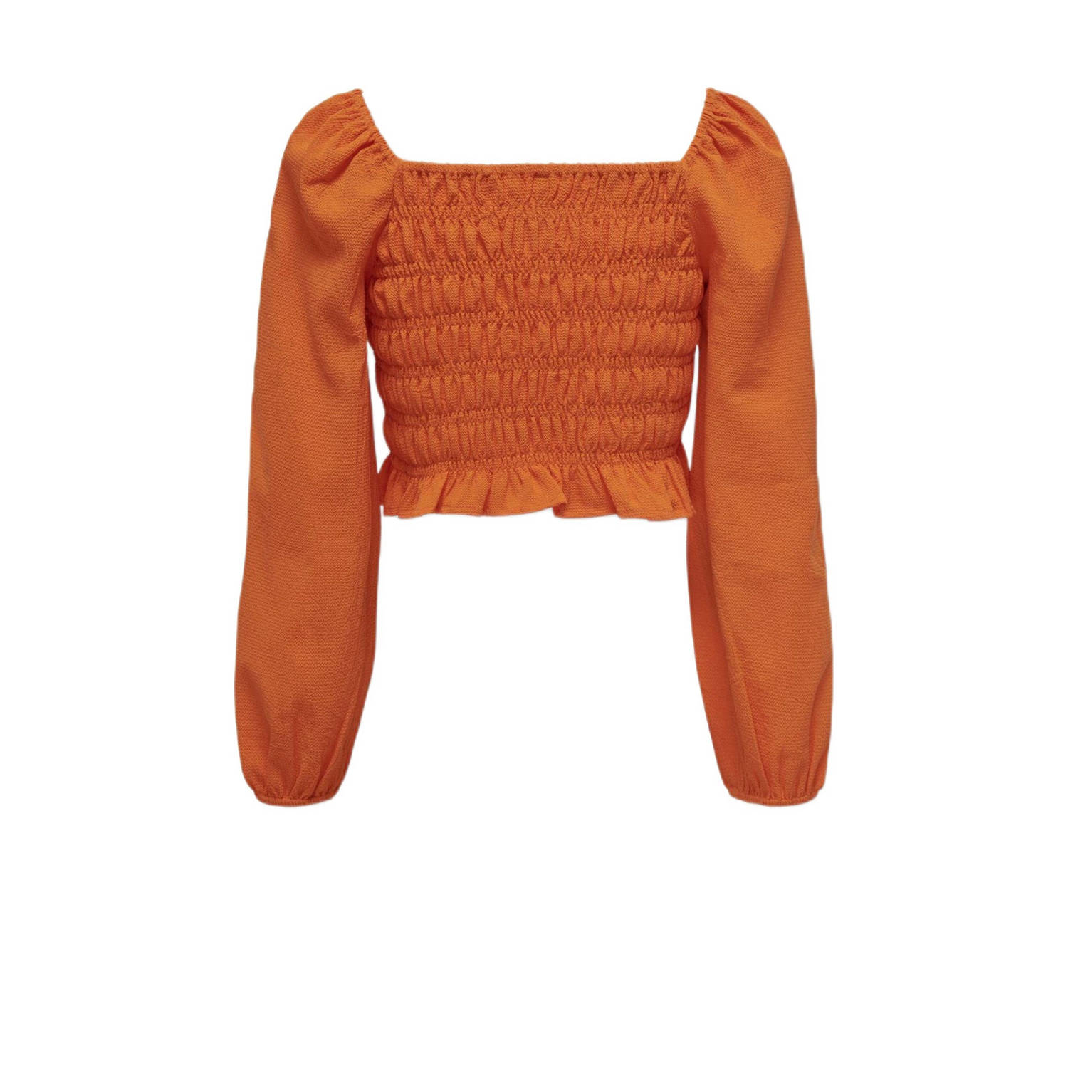 ONLY KIDS GIRL top KOGHELENE warm oranje