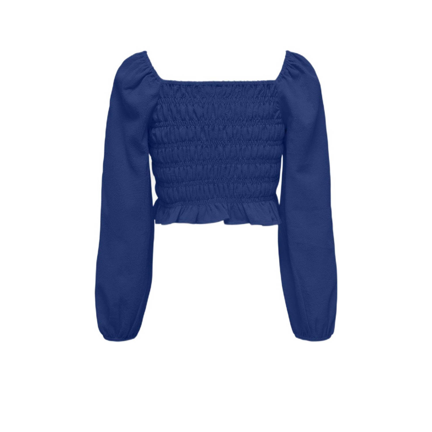 ONLY KIDS GIRL top KOGHELENE hardblauw