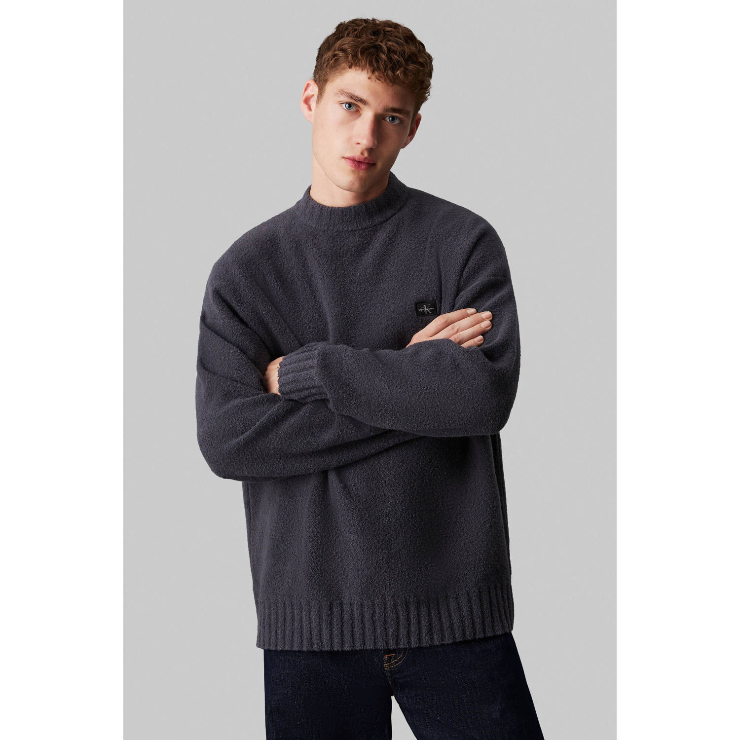 CALVIN KLEIN JEANS pullover antraciet