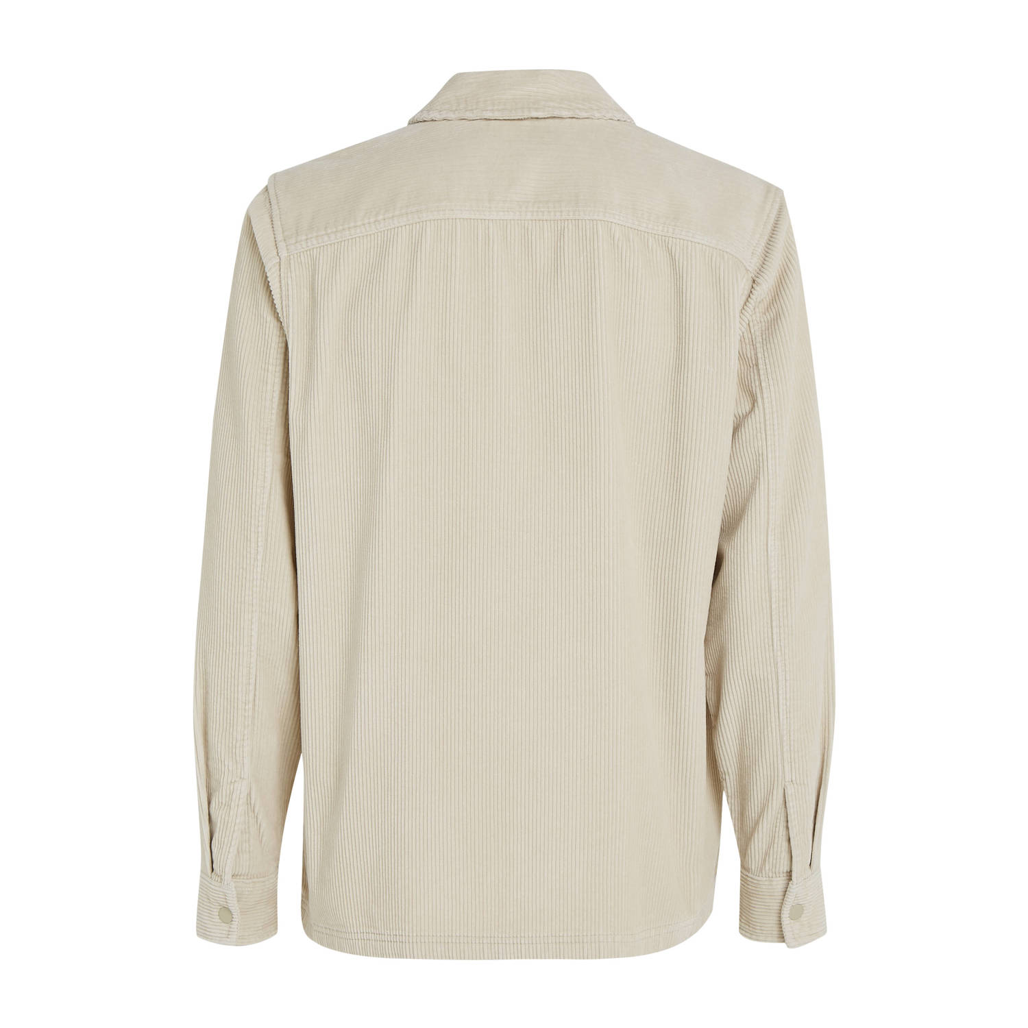 CALVIN KLEIN JEANS corduroy overshirt ecru
