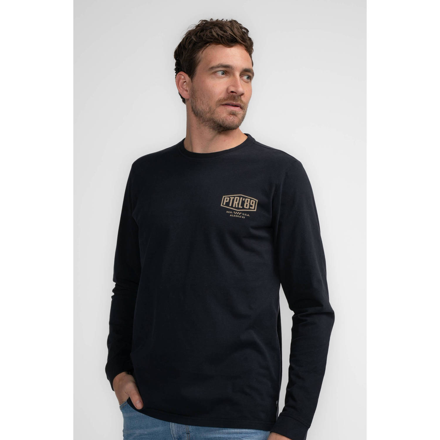 Petrol Industries longsleeve zwart