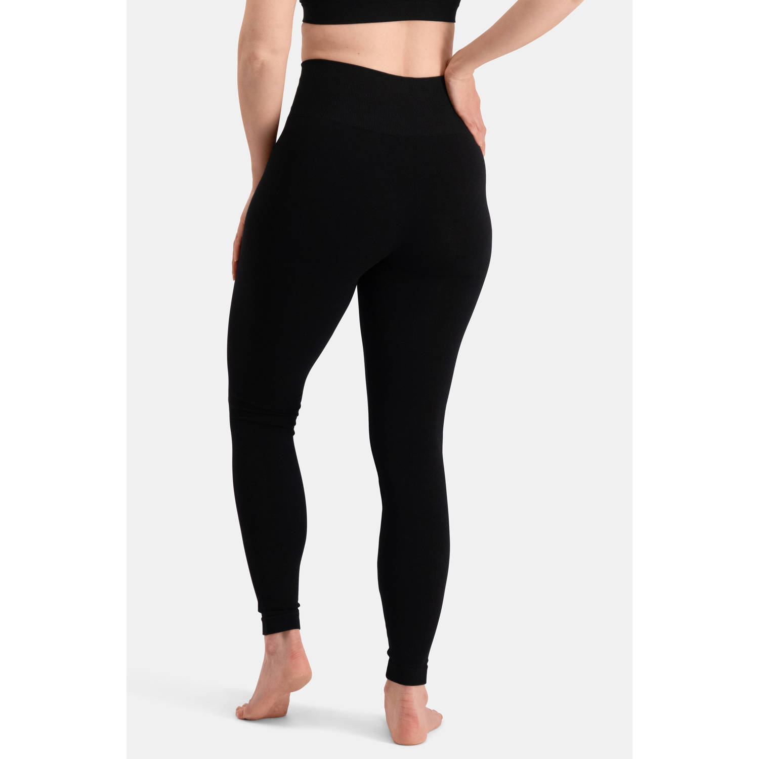 Bamboo Basics naadloze legging Claire met bamboe zwart