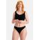 Bamboo Basics string Amber met bamboe (set van 3) zwart