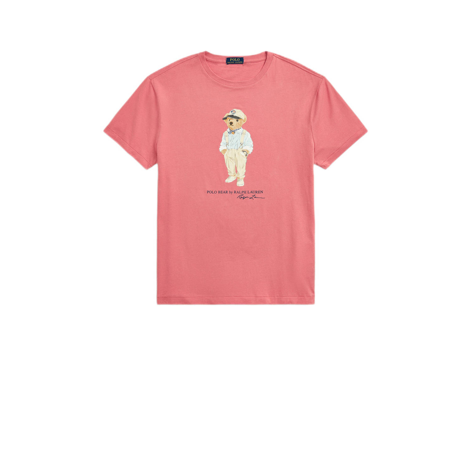 POLO Ralph Lauren slim fit T-shirt met printopdruk