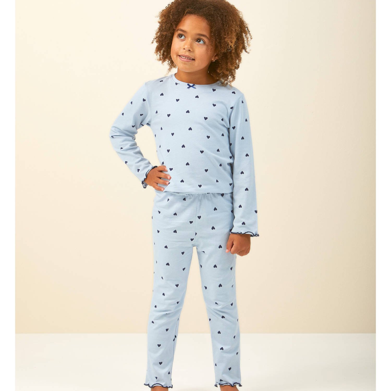 Little Label pyjama met hartjes