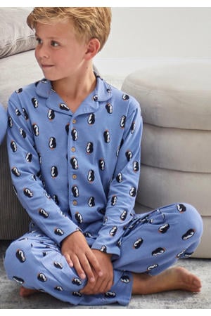 pyjama met pinguïn print
