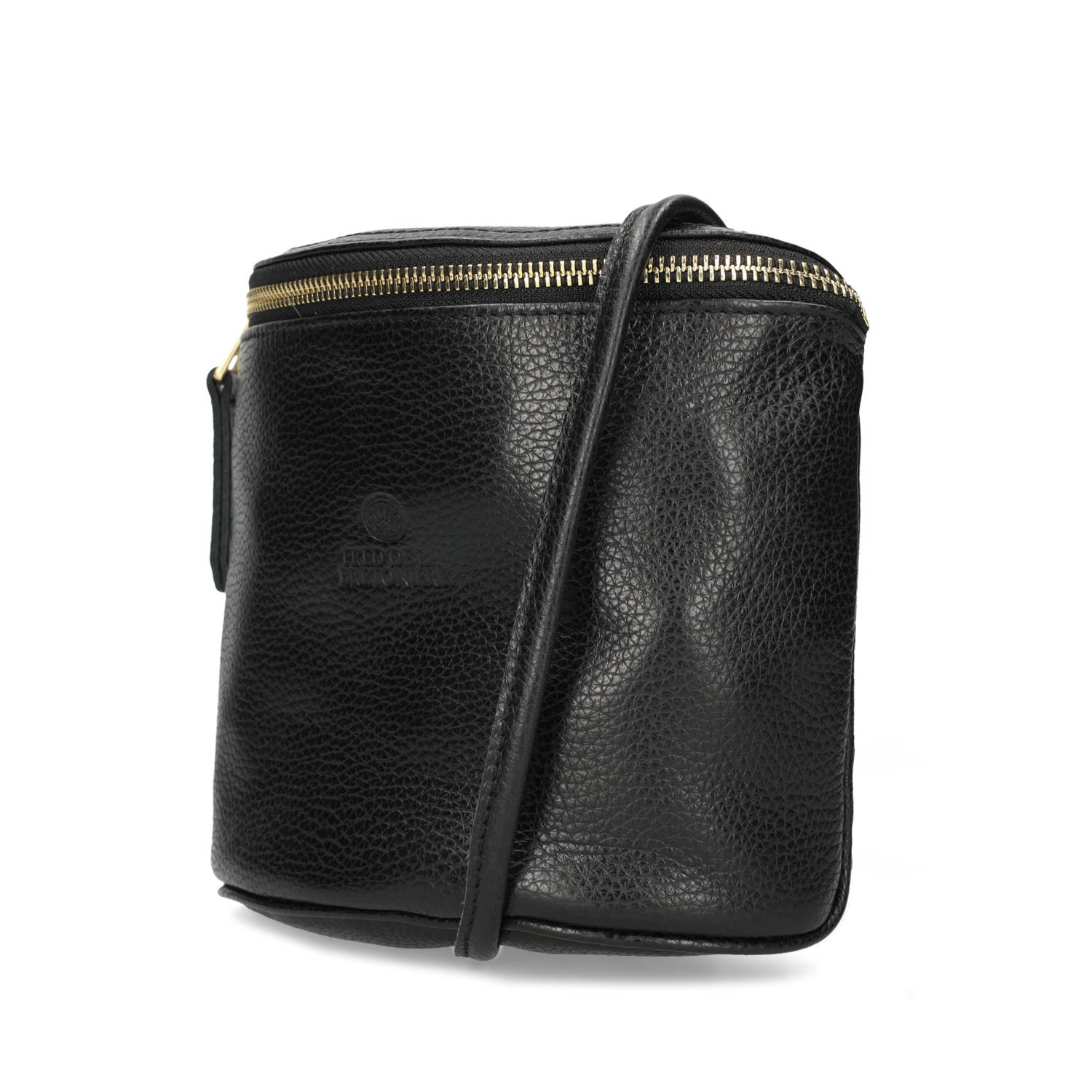 Fred de la Bretoniere leren crossbody tas Marianneke zwart