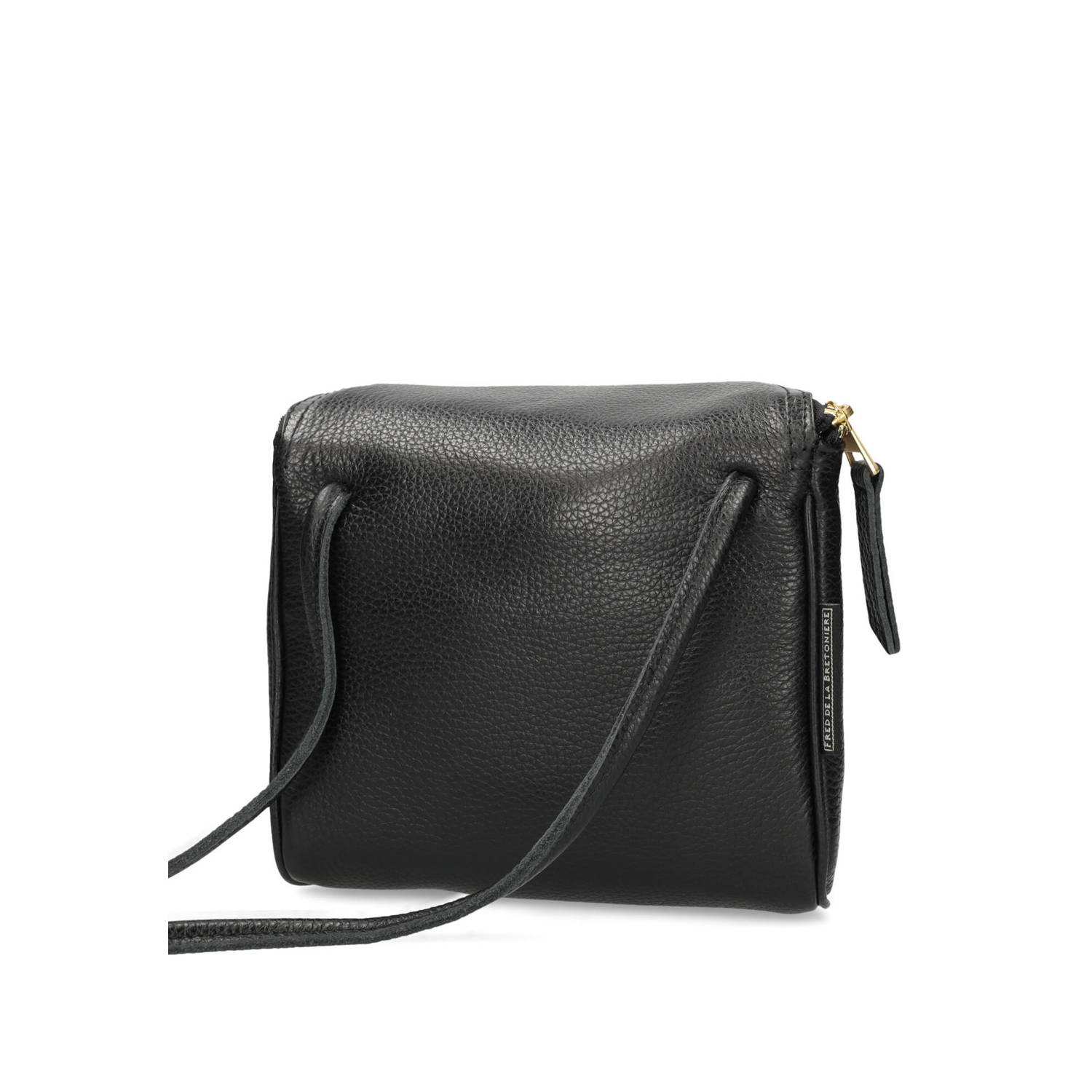Fred de la Bretoniere leren crossbody tas Marianneke zwart