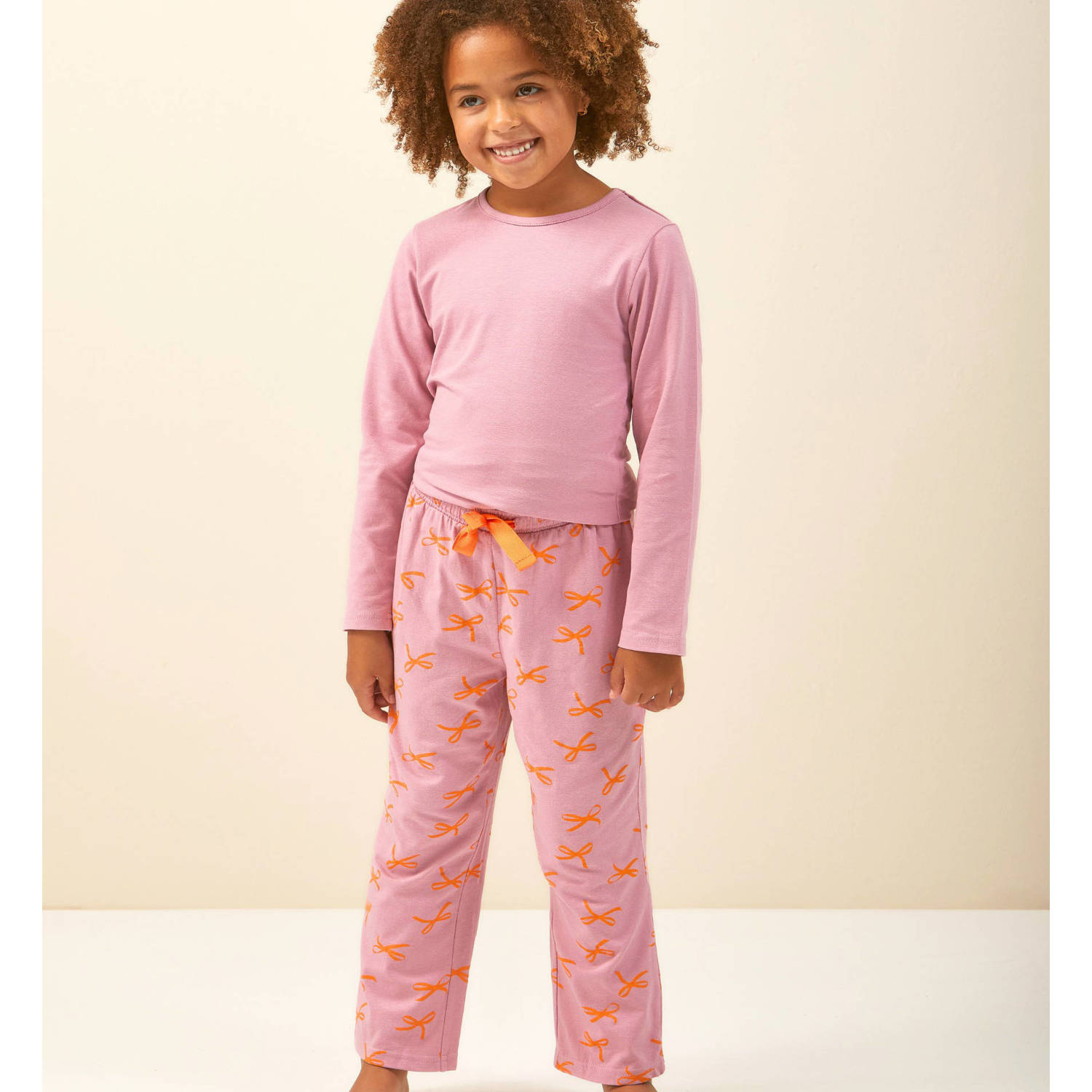 Little Label pyjama met all over print op de broek