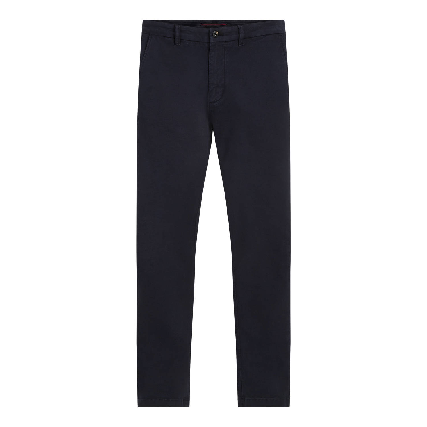 TOMMY HILFIGER Heren Broeken Chino Bleecker Structure Gmd Donkerblauw