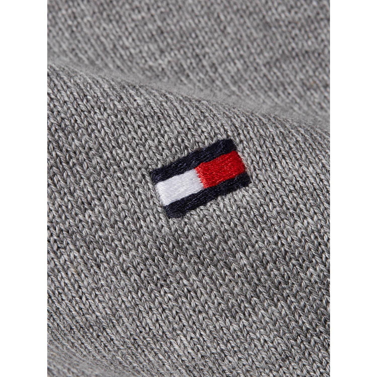 Tommy Hilfiger gebreide trui Medium Grey Heather
