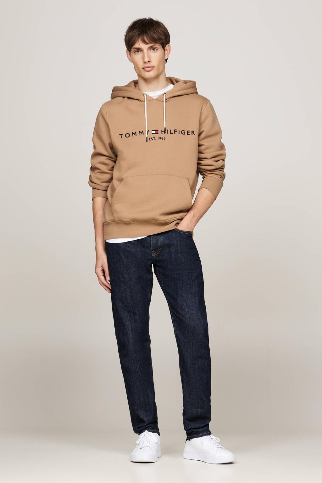 Tommy Hilfiger hoodie met printopdruk Safari Canvas