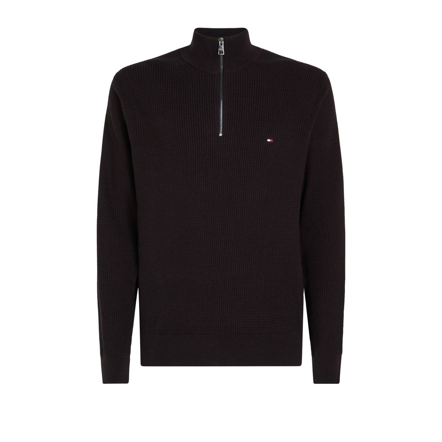 Tommy Hilfiger Schipperstrui STRUCTURE ZIP MOCK