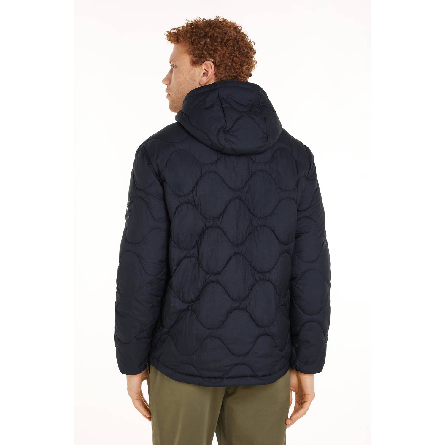 Tommy Hilfiger hooded jacket desert sky