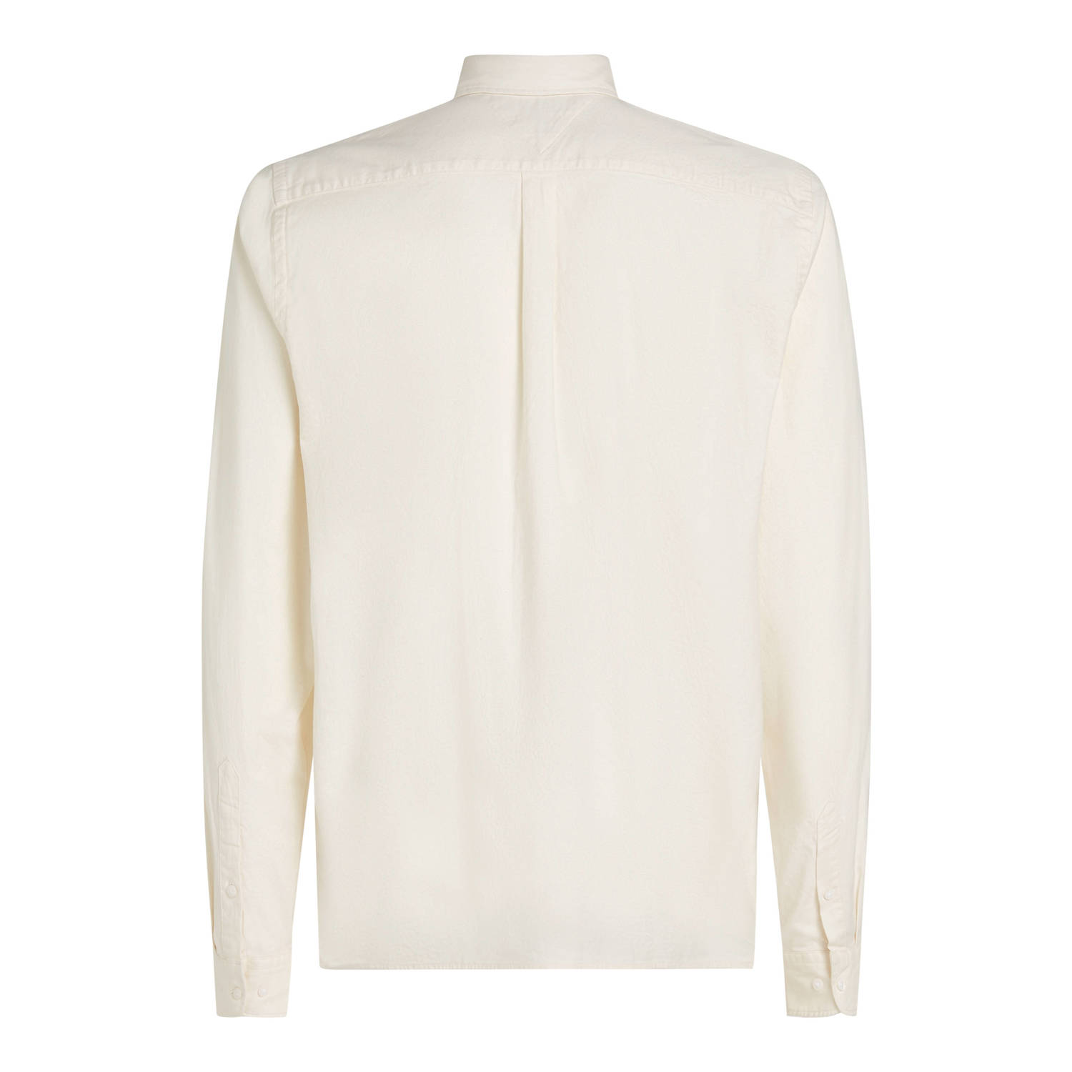 Tommy Hilfiger regular fit overhemd met logo ecru
