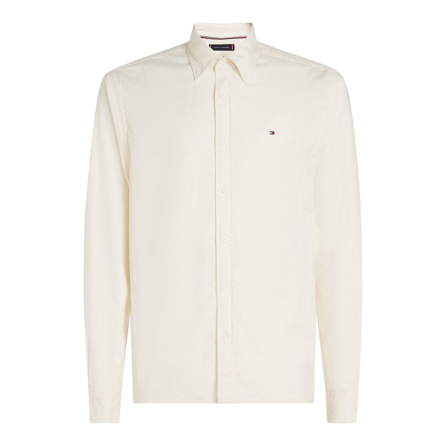 Tommy Hilfiger Businessoverhemd FLEX BRUSHED SOLID RF SHIRT