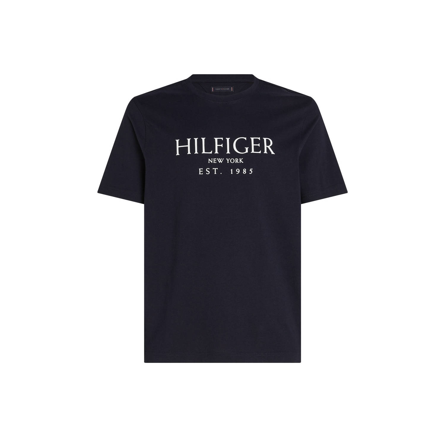 Tommy Hilfiger T-shirt met printopdruk donkerblauw