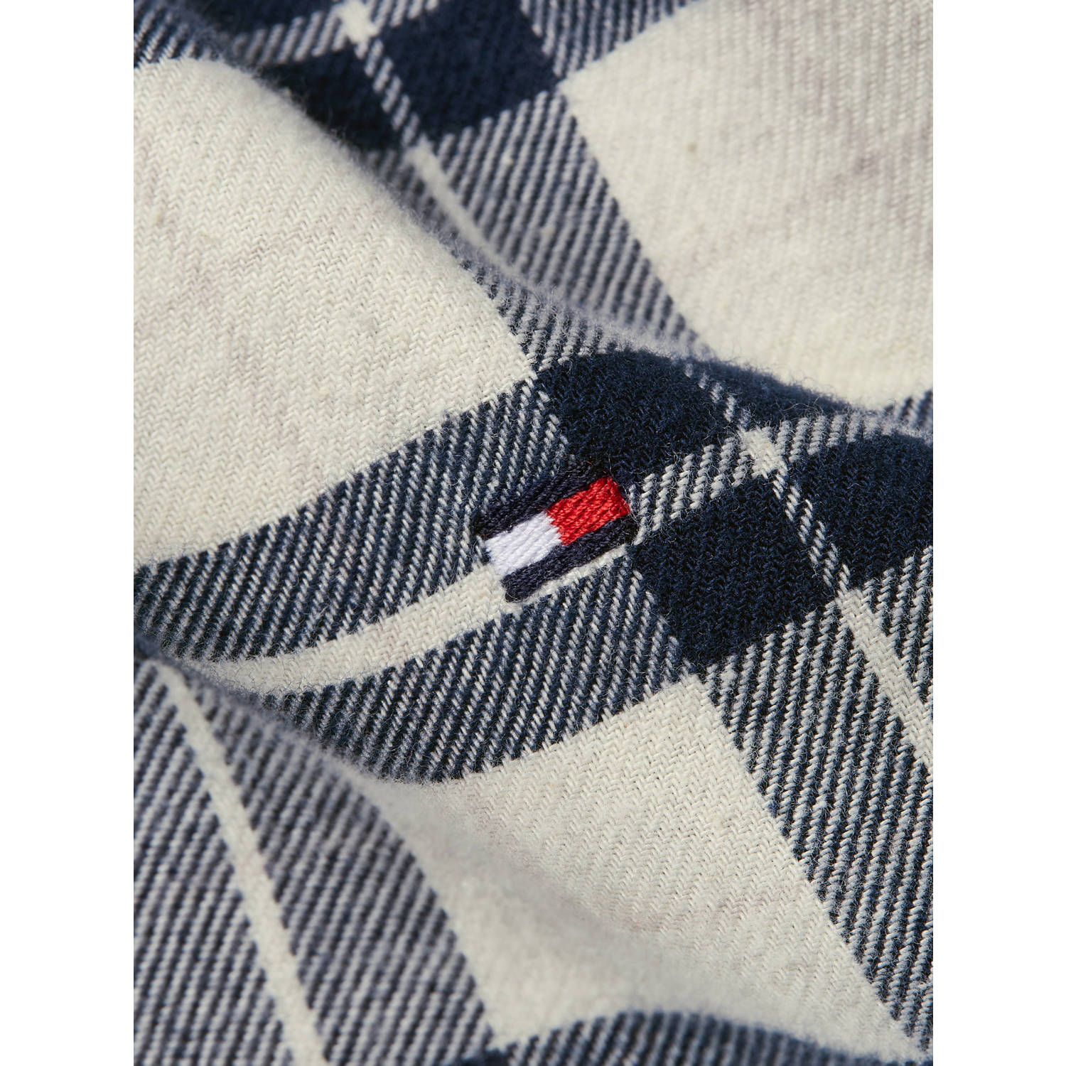 Tommy Hilfiger casual overhemd ecru