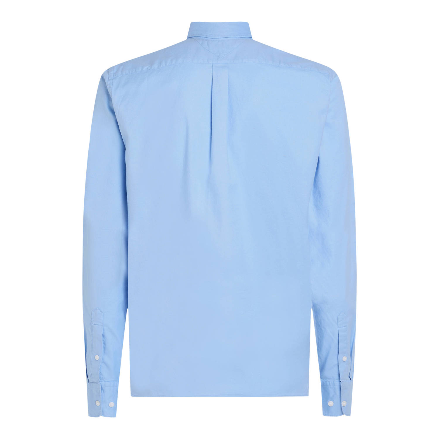 Tommy Hilfiger regular fit overhemd met logo lichtblauw