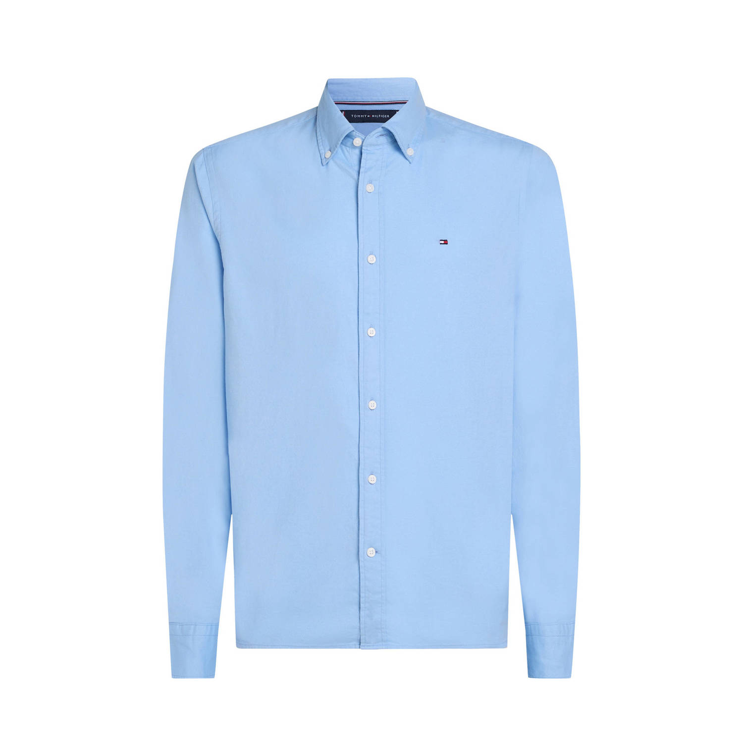 Tommy Hilfiger Businessoverhemd FLEX BRUSHED SOLID RF SHIRT