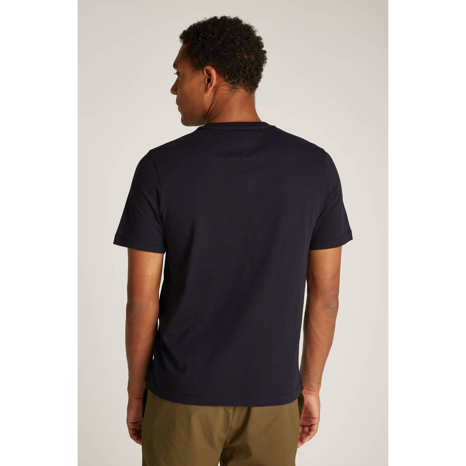 Tommy Hilfiger T-shirt met printopdruk donkerblauw