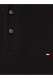 thumbnail: Tommy Hilfiger slim fit polo met logo zwart