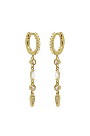 gold plated oorbellen Lizzy