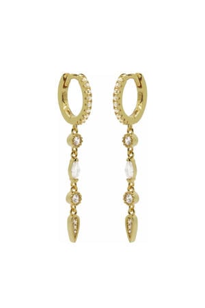 gold plated oorbellen Lizzy