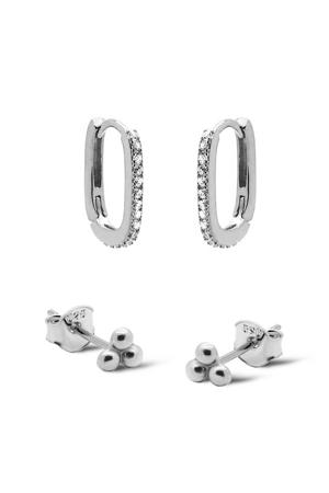sterling zilveren oorbellen Meave (set van 2)