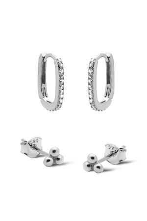 sterling zilveren oorbellen Meave (set van 2)
